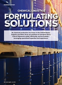 Chemical Logistics: Formulating Solutions