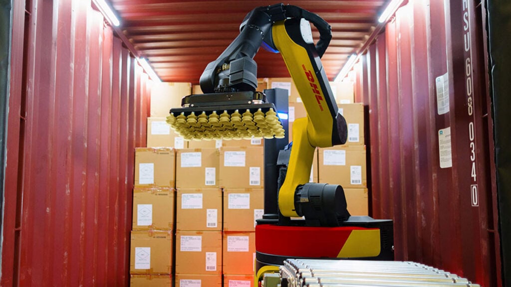 To Efficiently Unload Trucks, You First Need to Dance: A Winning Collaboration Between DHL Supply Chain and Boston Dynamics